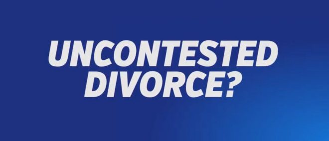 Image of Uncontested Divorce